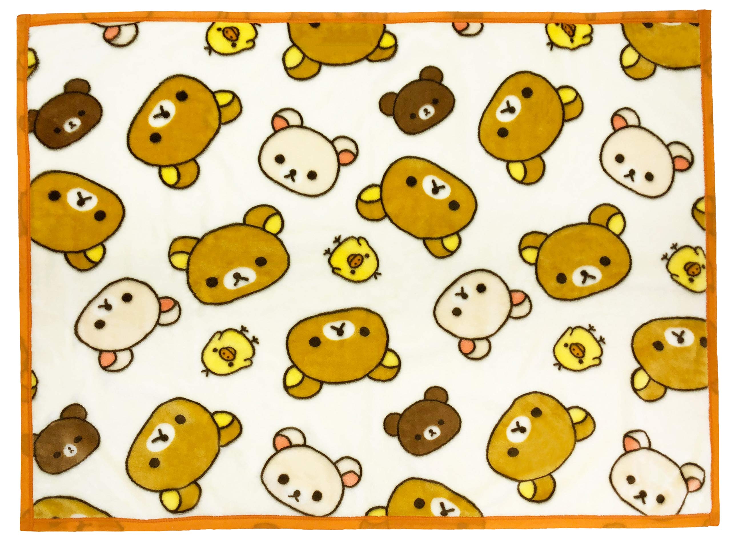 

Marushin Rilakkuma Faces Rilakkuma Half 140 x 100 6485002300 Blanket, cm,