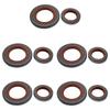 Kit de 5 Juntas de Óleo do Virabrequim Para Motosserra Stihl 044 MS440 Peça de Reposição 9640 003 1972, 9640 003 1320