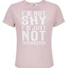 Tricou de damă cu imprimeu, cu mânecă scurtă