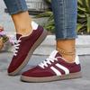 Women's German Training Shoes Spring and Autumn New Flat Retro Color-Block Casual Sports Board Shoes