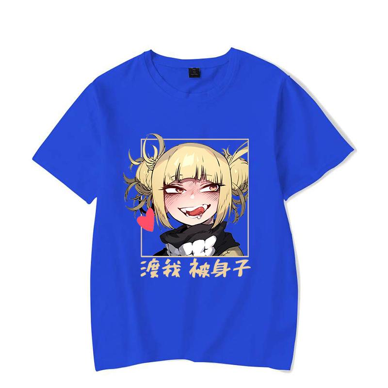Hot Anime Himiko Toga Printed T Shirts Women Casual Tops Summer Short Sleeve Harajuku T Shirts