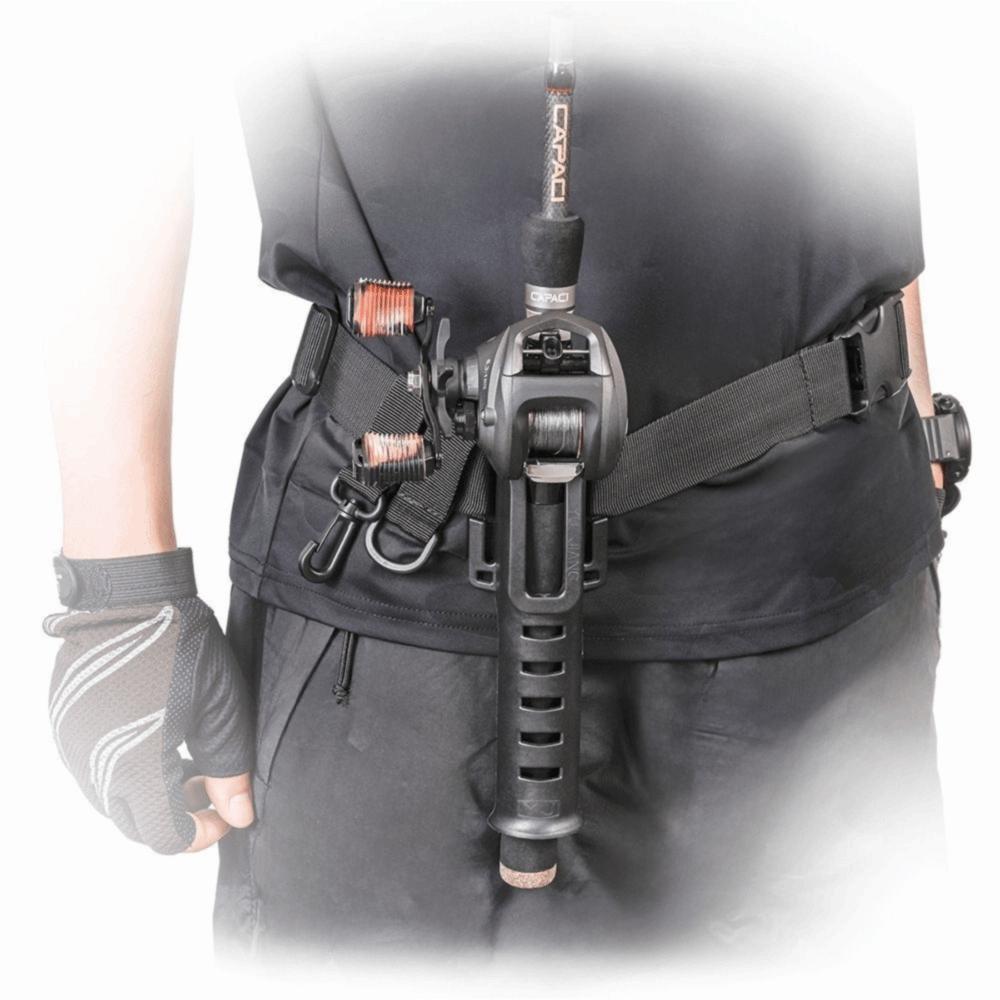 Wader Strap Fishing Rod Belt Holder Adjustable Lure Fishing Rod Insertion  Spinning Fishing