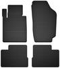 Rubber Car Mats, Set of 4, Universal For: Jeep Wrangler III JK Off-road (2006-2017)