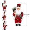 New Santa Claus Standing Figurine Christmas Decoration Window Display Ornament Home Decor Items And Gifts