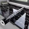 Samolepicí tapeta s mramorovým vzorem Kuchyňská kamna Skříňka Olejoodolné samolepky z hliníkové fólie Renovace keramických dlaždic Tapeta