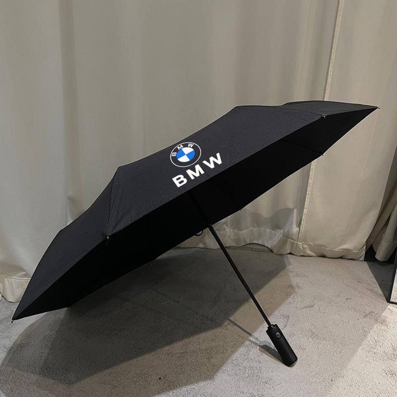 Portable Car Folding Umbrella Car Logo Umbrella For BMW E46 E90 E60 F30 F10 E39 E36 F20 G20 G30 E92 E87 E91 X5 E70 F11 E30 F31 VM4