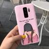 For Samsung Galaxy S9 S9+ Case Cute Fashion Cartoon Girls Cover Silicone Soft TPU Phone Case For Samsung S9 Plus S9+ Fundas Capa
