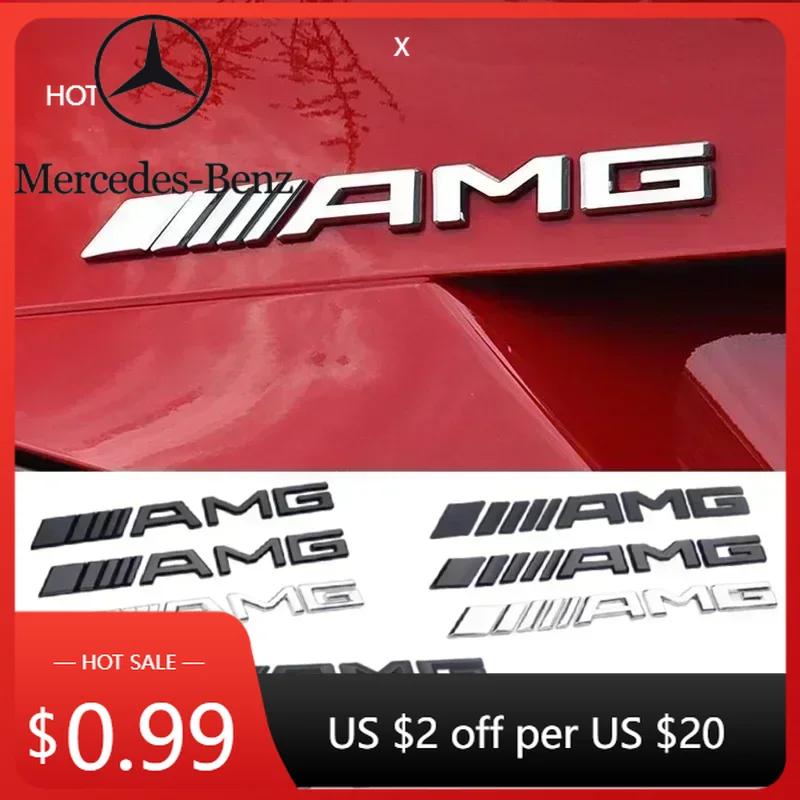 

Car Sticker 3D ABS Glossy Car Rear Trunk Badge Decal Letters Sticker For Mercedes Benz AMG A B C E G CLA C63 C63S E53 GT SLK W17 Before 2013