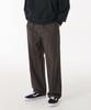 Nylon Wide String Pants [Brown]