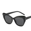 Noi ochelari cu ramă ochi de pisică ochelari de soare clasici cu ramă neagră natural personalizați colorați în contrast pentru femei Ochelari de soare