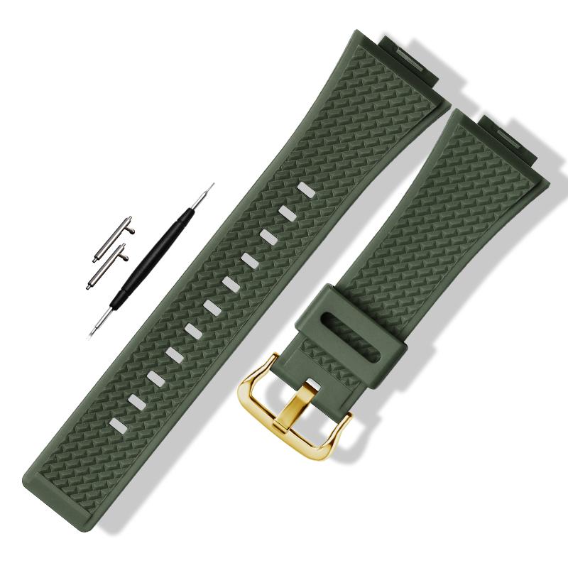 

Резиновый ремешок для часов из смолы 16 мм для часов casio GM110, ремешок для часов GA-100/110/120 GA-700/710/735 GA-400 GD-100/110/120, ремешок для браслета 16mm