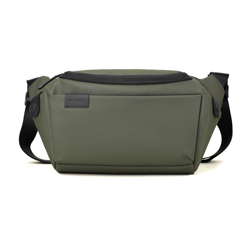 

Men s Bag Chest Bag Waist Bags Waterproof Multi-functional Outdoor Sports Travel Shoulder Bag Crossbody Sling Handbag армія зелений колір