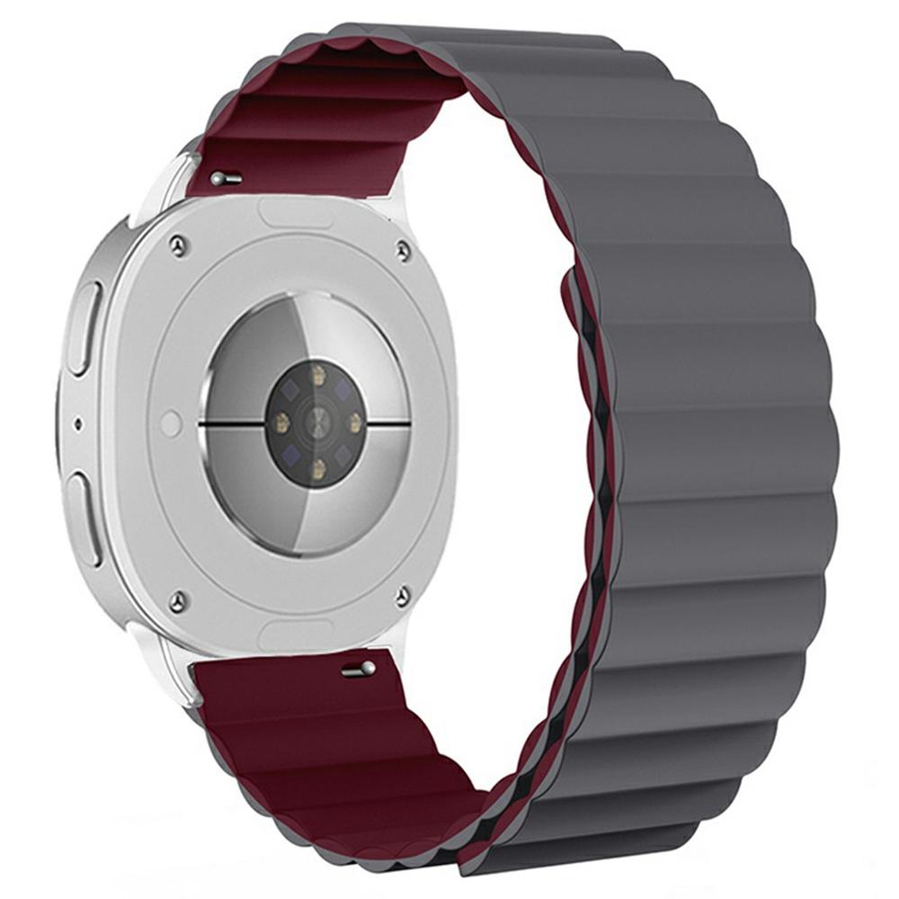 Silicone Strap for Samsung Galaxy Watch8 44mm/40mm/Watch8 Classic 46mm Magnetic Smart Watch Band