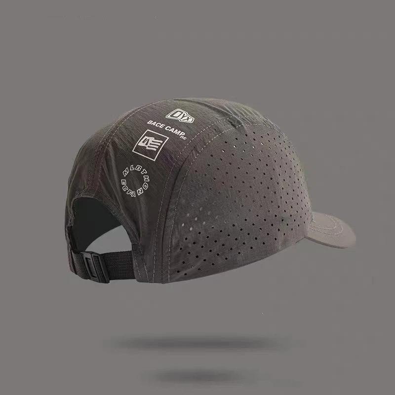 Quick-Drying Mesh Baseball Cap Breathable Lightweight UV Proof Adjustable Unisex Sun Hat for Outdoor Hiking Running