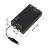 Phono Preamp 2 Input 2 Output Super Low Noise Mini Stereo Audio Phono Preamp with 2 Composite Video Interface for Record Player