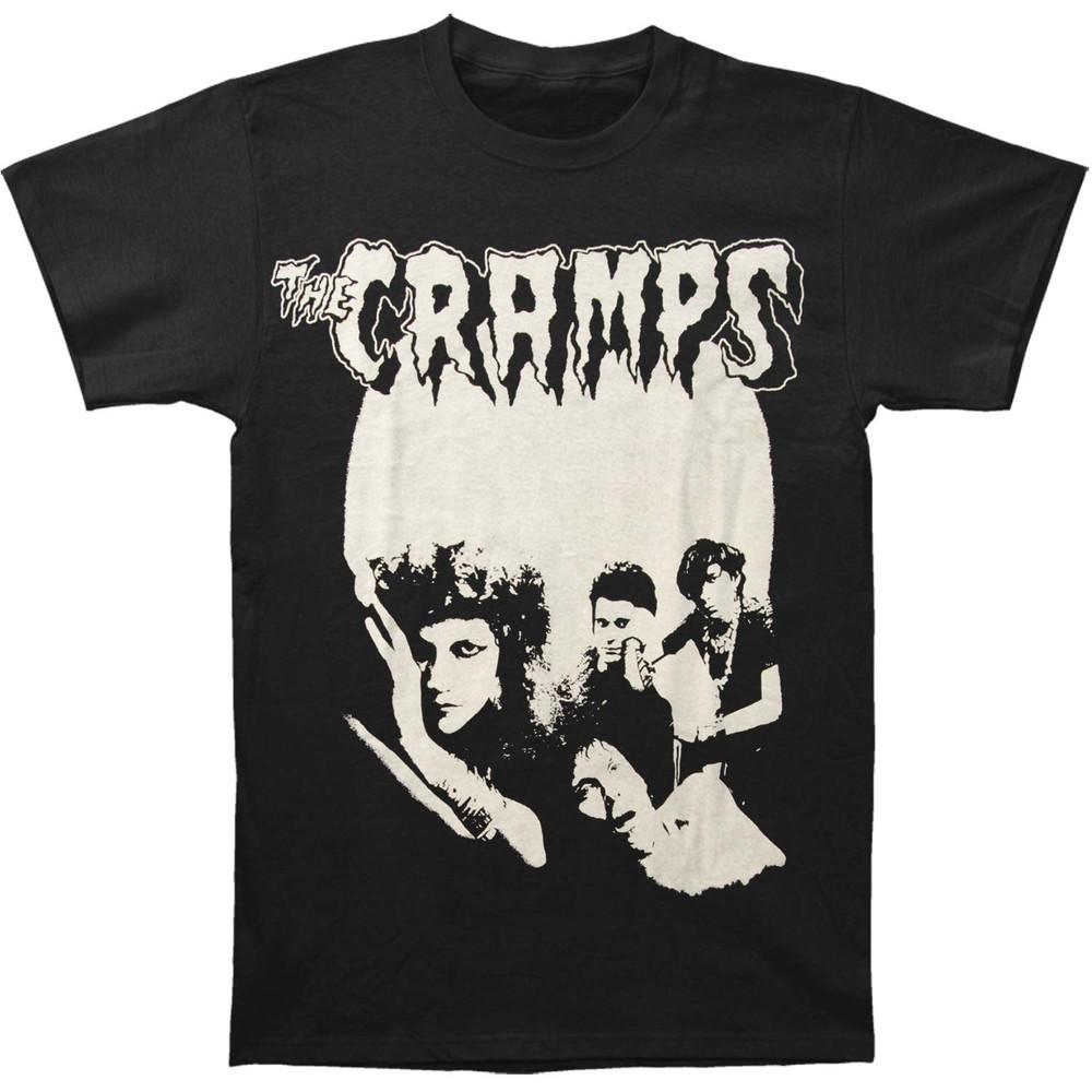 New The Cramps Band Tour Concert Cotton Black Men All Size Tshirt Unisex T-Shirt M