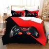 , Game - Theme Thre - Piece Extra - Large Beding Soft with Soft Fabric Duvet Cover Set Soft Nice Warm Durable