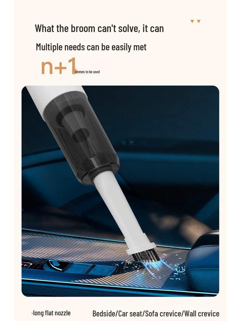Leistungsstarker wiederaufladbarer kabelloser Handstaubsauger & Wischmopp für den Heimgebrauch