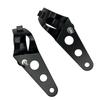 Universal 5.75" 7" Motorcycle Headlight Mount Bracket Fork Ear Chopper Headlamp Holder Clamp Adjustable Motor Fork Mount
