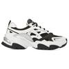Skechers Stamina V2 Functional Retro Wear-Resistant Increased Height Low-Top Dad Shoes Women Sneaker Black White 149514-WBK