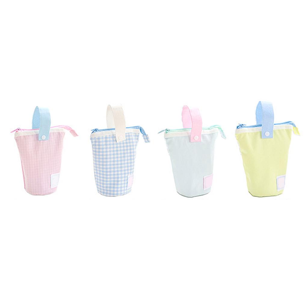 Foldable Standing Pencil Pouch Gorgeous High Capacity  Stationery Case for Office School Home