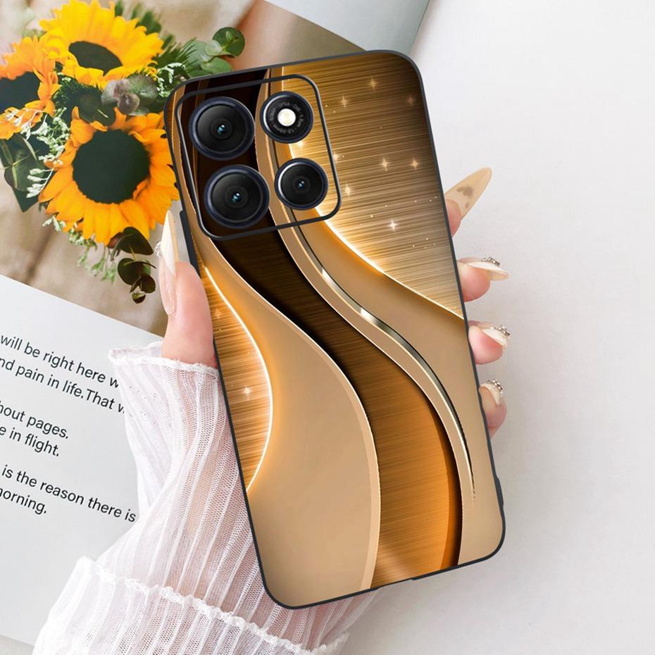 Fashion Cool Case For Motorola Moto G86 G86Power Soft Black Silicone TPU Back Cover For Moto G 86 G86 Power 5G Phone Cases