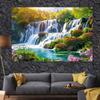 Vibrant Polyester Black Light Photography Background - a Versatile Wall Decoration Suitable for Homes Offices and Parties