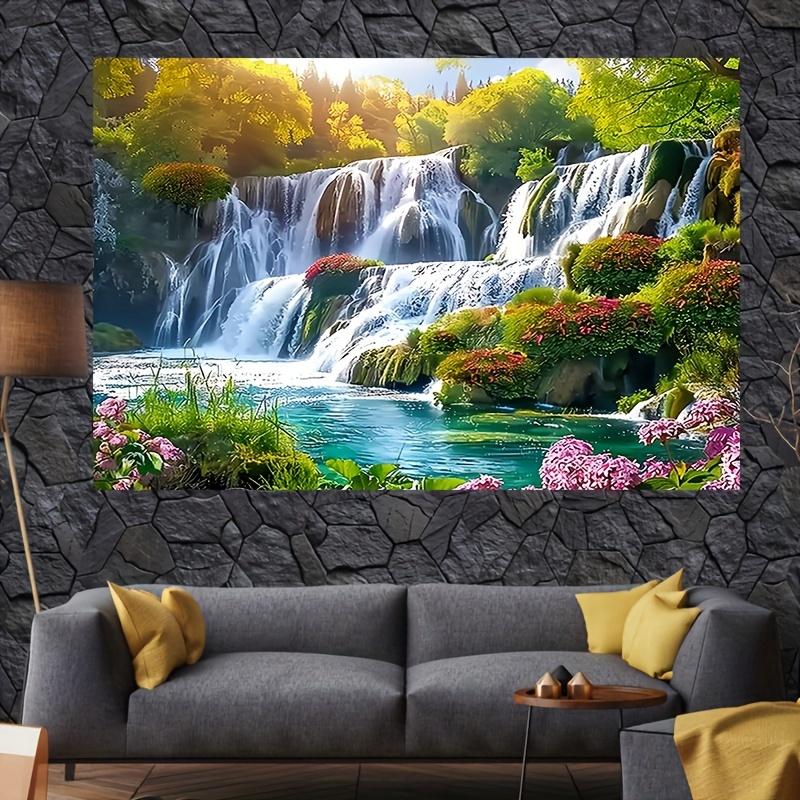 Vibrant Polyester Black Light Photography Background - a Versatile Wall Decoration Suitable for Homes Offices and Parties