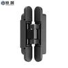 Doorplus Charnière de Porte Invisible Réglable 3D Charnières de Porte Alliage de Zinc Charnière de Porte Noire