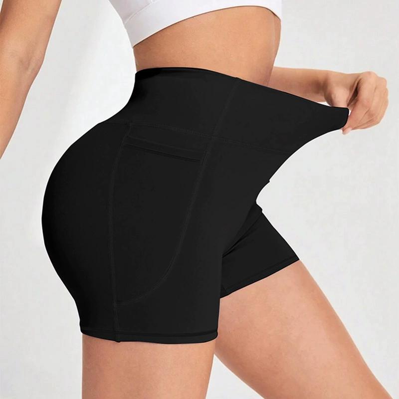 Women's High Waisted Fitness Yoga Shorts Butt-Lifting Quick-Dry Cycling Pants