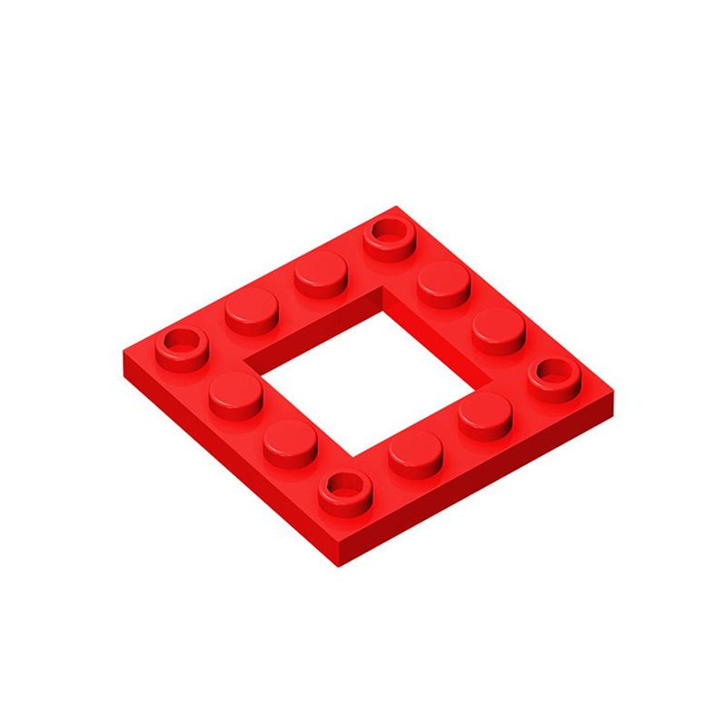 10pcs 64799 Plate Modified 4x4 with 2x2 Cutout Bricks Collections Modular GBC Toys For Technical MOC Building Blocks