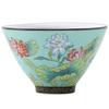 Cloisonné Enamel Douli Cup Ceramic Household Master Cup Kung Fu Tea Set Tasting Cup Large Tea Bowl Gift Box Set