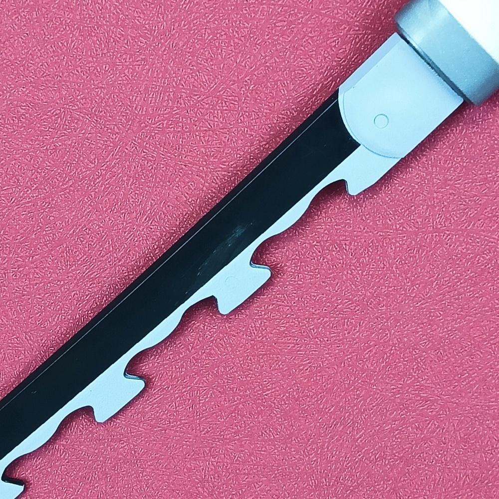 17inch Hashibira Inosuke Katana Demon Slayer Sword Anime Cosplay Prop Ninja Knife Real Size Japanese Katana Samurai Sabre Toy