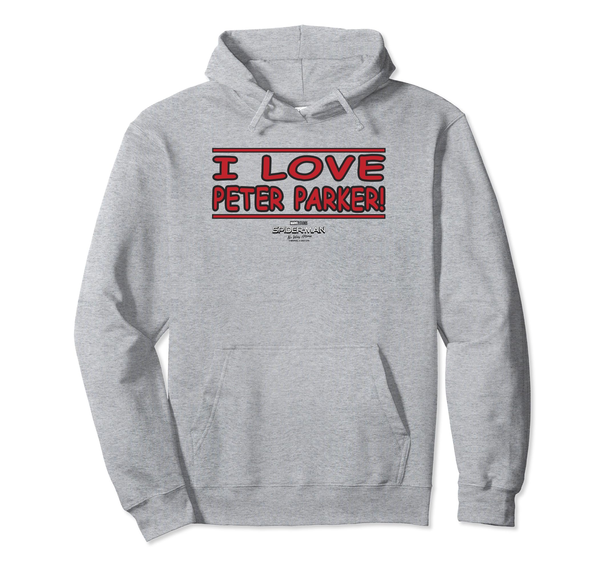 

Marvel Spider-Man No Way Home I Love Peter Parker Banner Hoodie