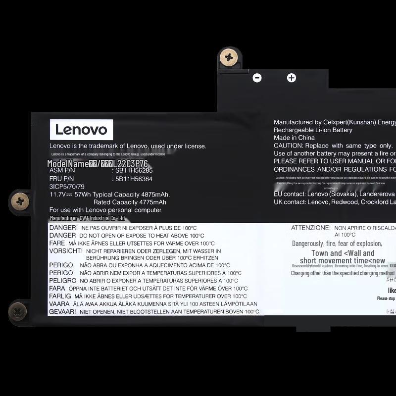 Lenovo L22C3P76 Laptop Battery