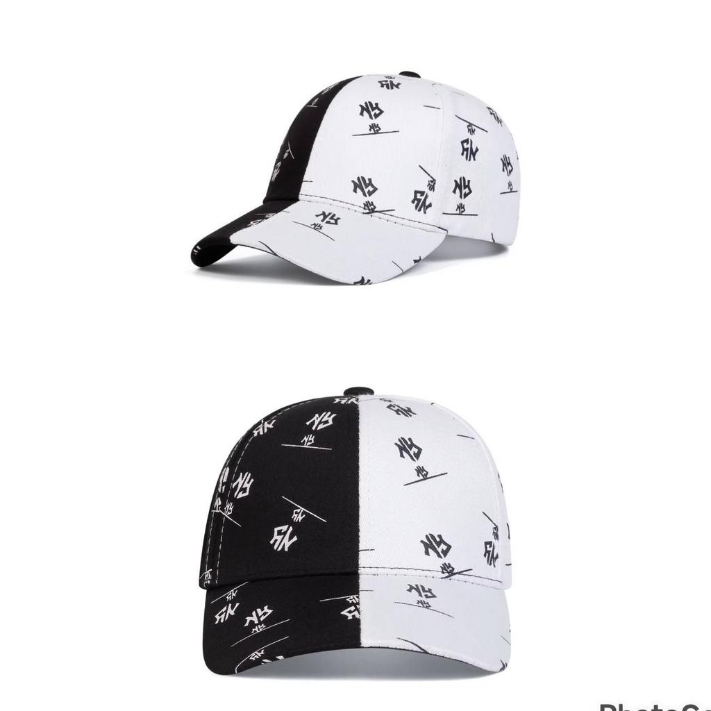 Baseballkappe Hut Buchstaben Graffiti Print Frühling Sommer Herbst Punk Hip Hop Rock Verstellbar Unisex Männer Frauen Outdoor Lässig Baumwolle Zweifarbig