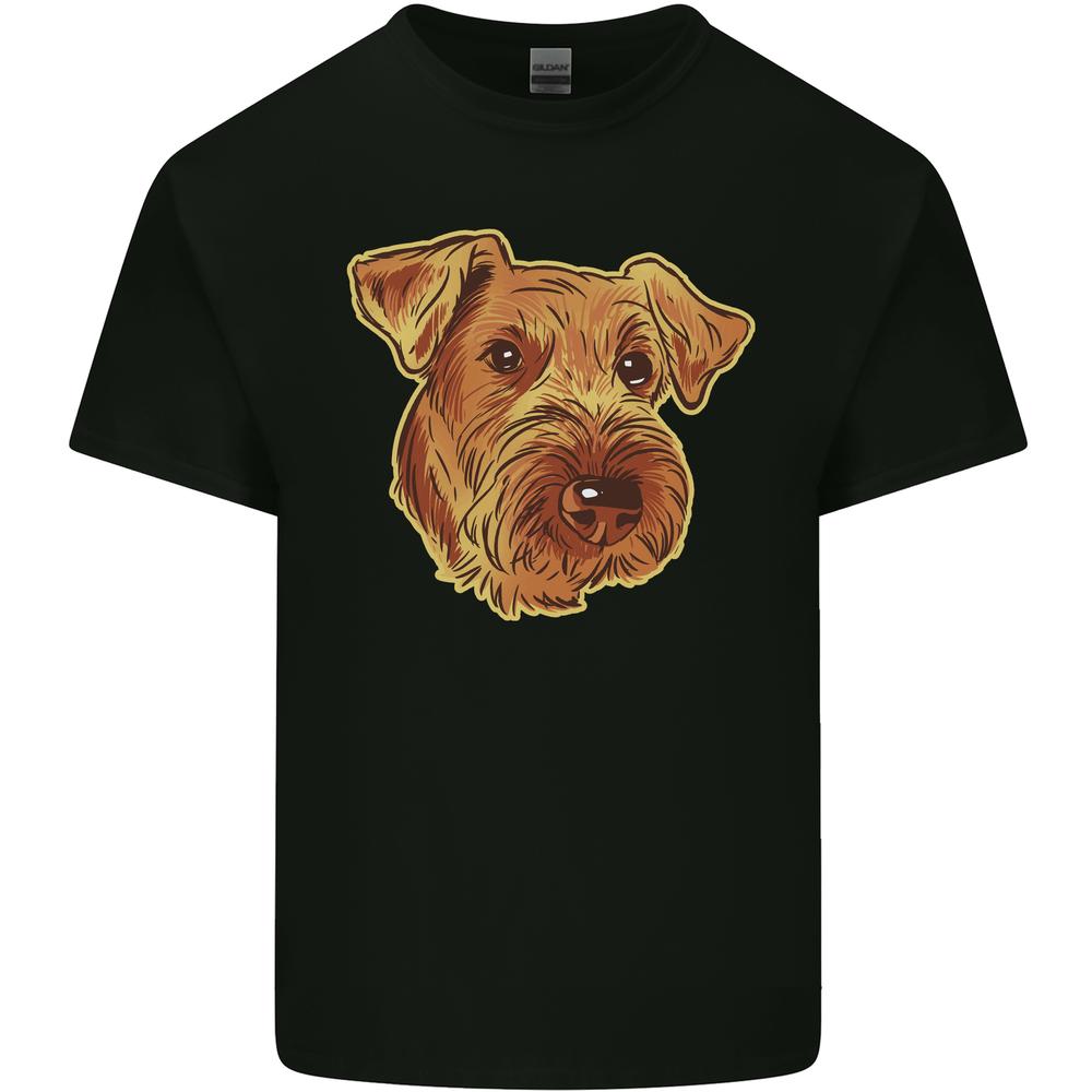 An Airedale Terrier Waterside Bingley Dog Kids T-shirt Childrens L