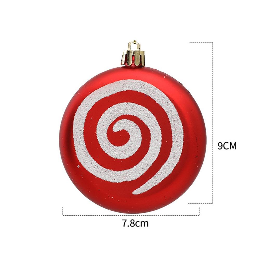 

Рождество Простой Удобный Бытовой Расписной Шар Конфета Мода Портативные Украшения Гальваническое Покрытие Практичный Универсальный Красивый