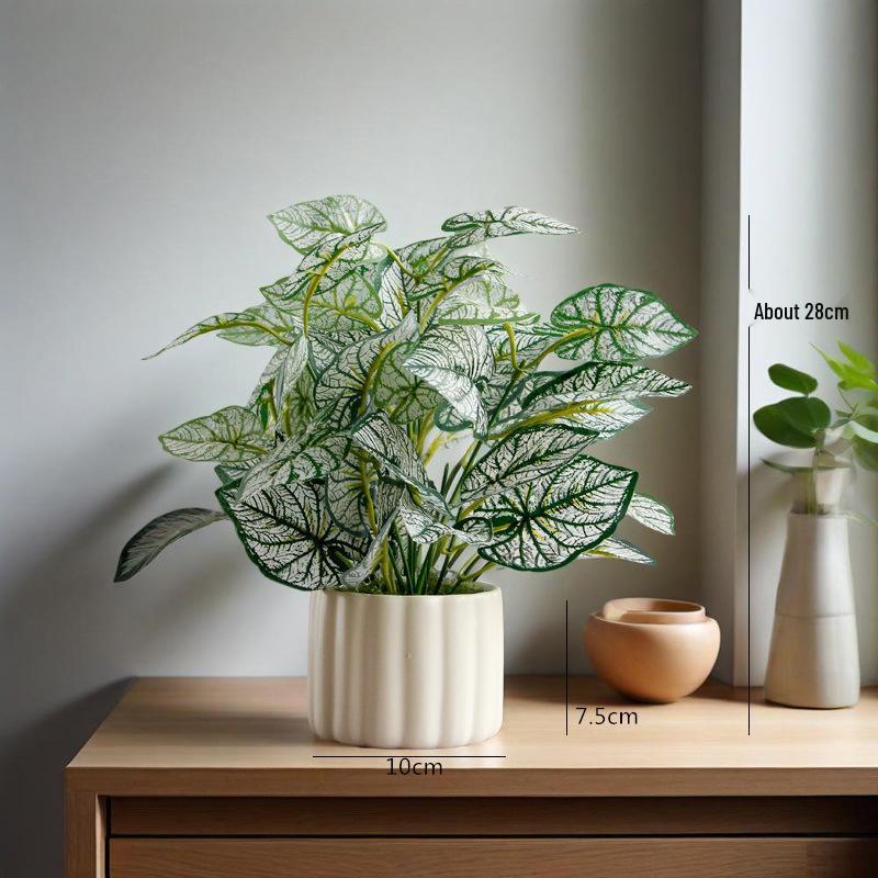 Nordic Style Artificial Potted Plants for Indoor Decor: Perfect for Living Rooms, Offices, and Desktops