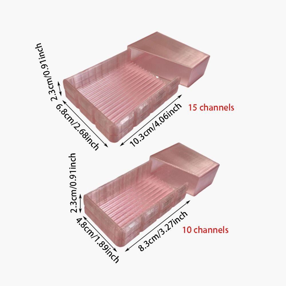 DIY Fuse Beads Crafting Tray 10/15 Slots Special Bean Dish Bead Sorting Trays Melty Beads Projects