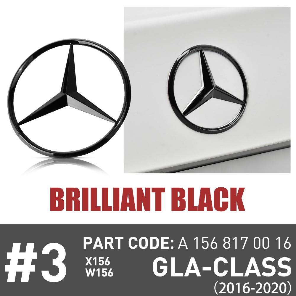 

Hot Car Sticker Car Rear Badge Emblem Sticker for Mercedes Benz X156 W156 GLA180 2016-2018 GLA200 2017-2020 GLA250 2017-2020 GLA A 156 817 00 16