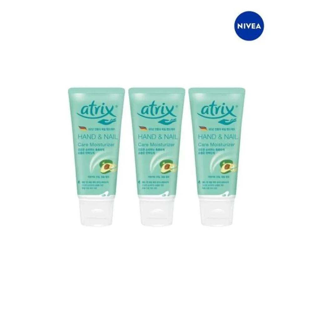 

[Nivea] Atrix Увлажняющий крем для рук и ногтей 100 мл 3 шт.