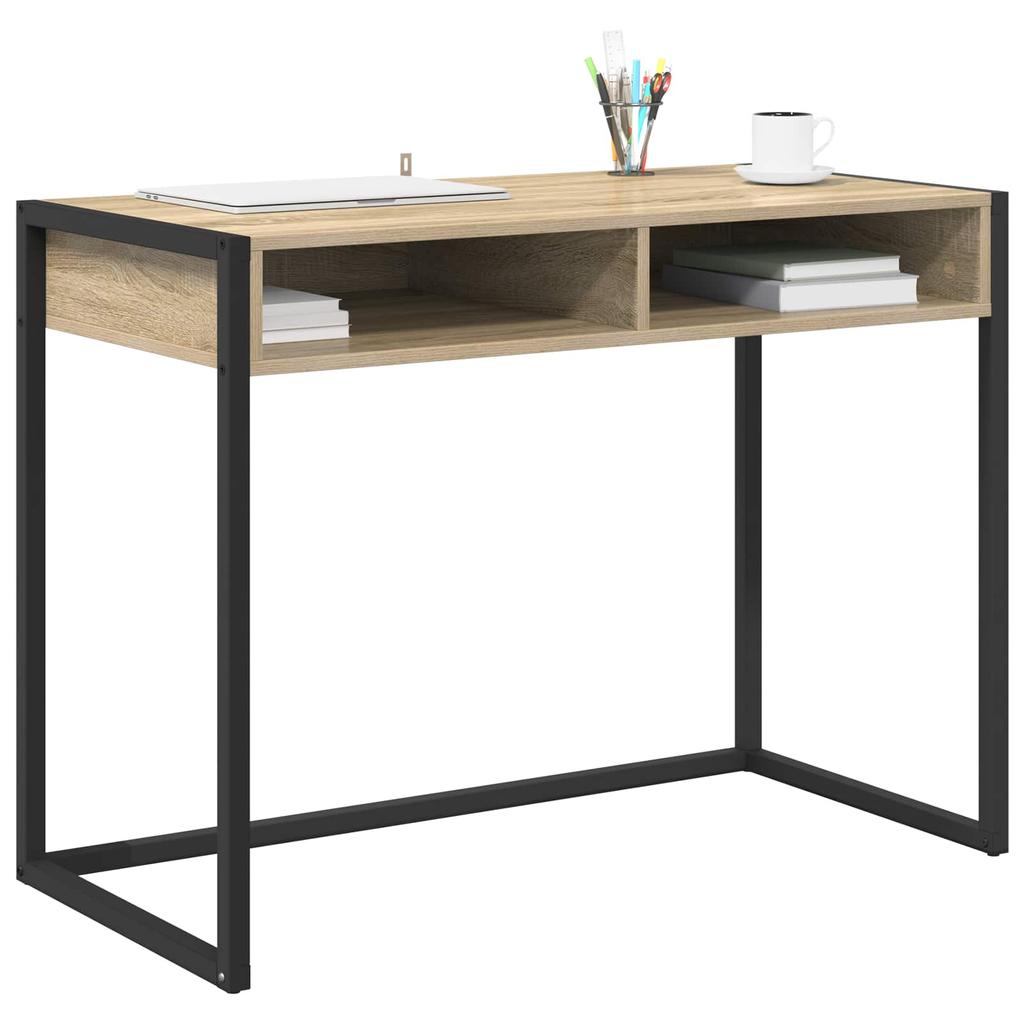vidaXL Schreibtisch Sonoma Holzwerkstoff 100 x 50 x 75 cm