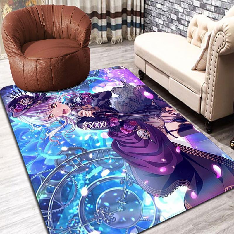 Roselia Wallpaper Rug Floor Mat for Living Room or Bedroom Soft and Comfortable Carpet a Gift for Birthday and Holiday.DFDT261018141
