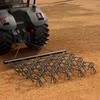 Drag Harrow 5.8 X 4.8 Ft Chain Harrow ATV Lawn Rake for Landscape Leveling