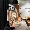 Renaissance Ästhetik Kunst Malerei Weiche Handyhülle für iPhone 15 16 17 Pro Max 17Air 16E 14 Plus 13 12 Mini Stoßfeste Hülle Ba