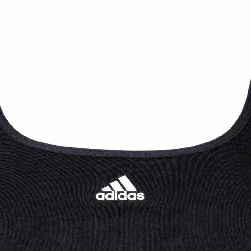 Adidas Solid Color Sports Bra Women Underwear Black 4A7H11-BLACK