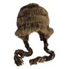 Plush Hat With Ear Warmth And Playfulness Hand Decoration For Winter Outdoor Activity Cold Weather Protection