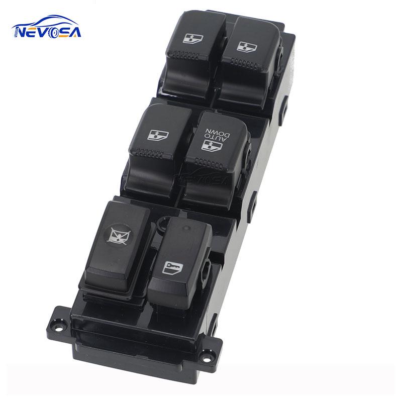 93570-2B140 Power Window Switch for 2007-2010 Hyundai Kia, High/Low Configurations, Car Accessory