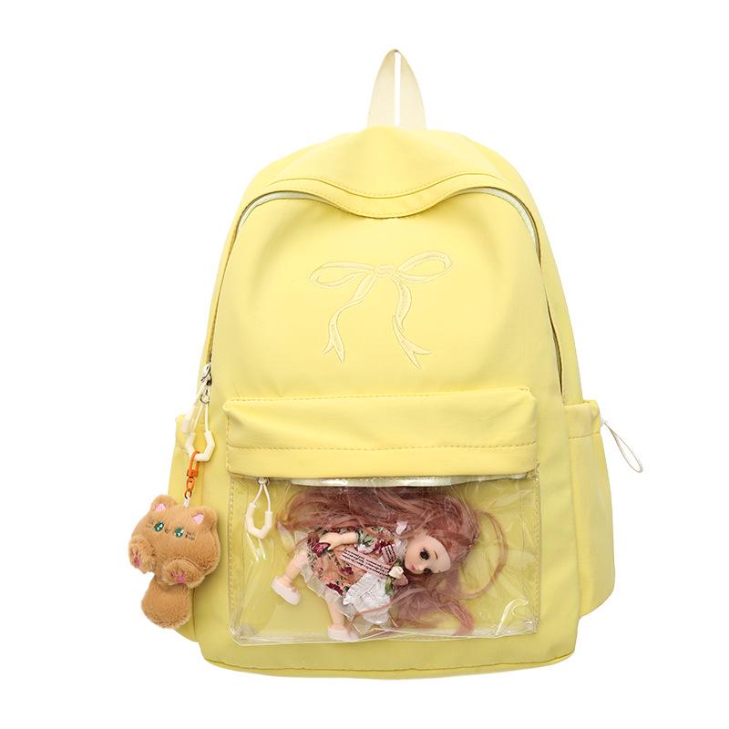 2025 Summer Japanese-Style Ita Bag for Girls - Large Capacity Backpack for Grades 4-12, with Laptop Compartment